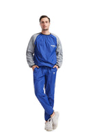 DNRZY F.I.T Sauna Suit for Men – Tear-Resistant Slimming Sweat Suit, Sports Sauna Jacket for Boxing and Gym, with Pants