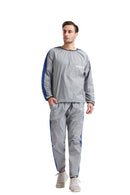 DNRZY F.I.T Sauna Suit for Men – Tear-Resistant Slimming Sweat Suit, Sports Sauna Jacket for Boxing and Gym, with Pants